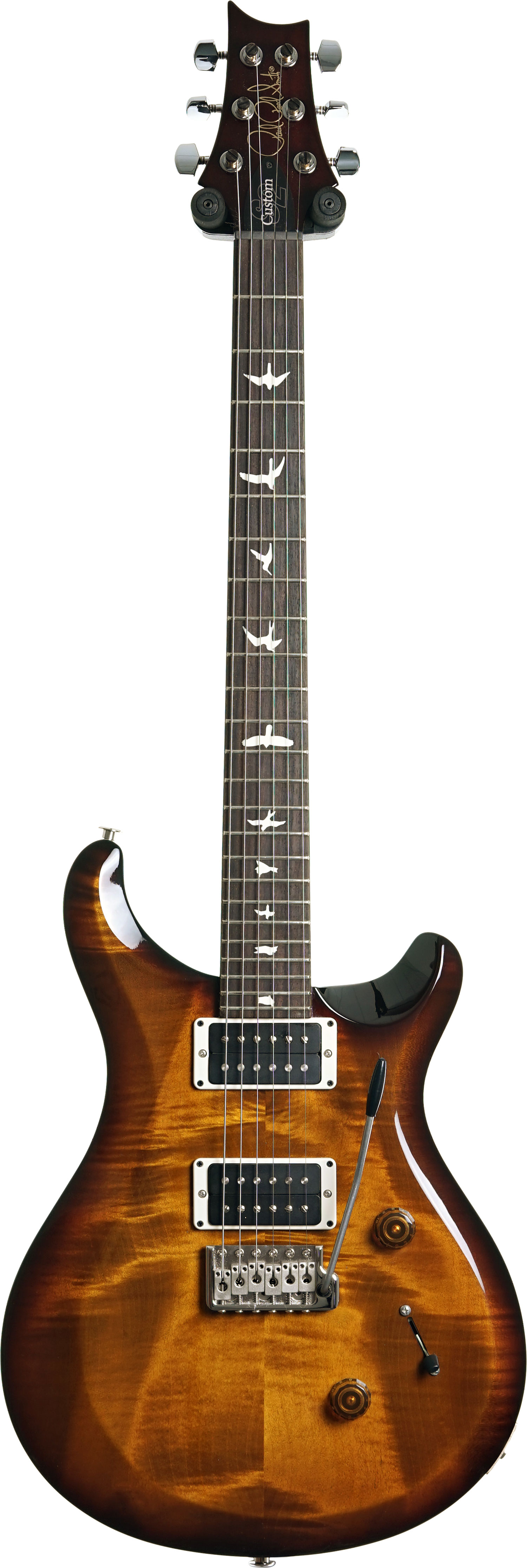PRS S2 Custom 24 Black Amber #S2072546