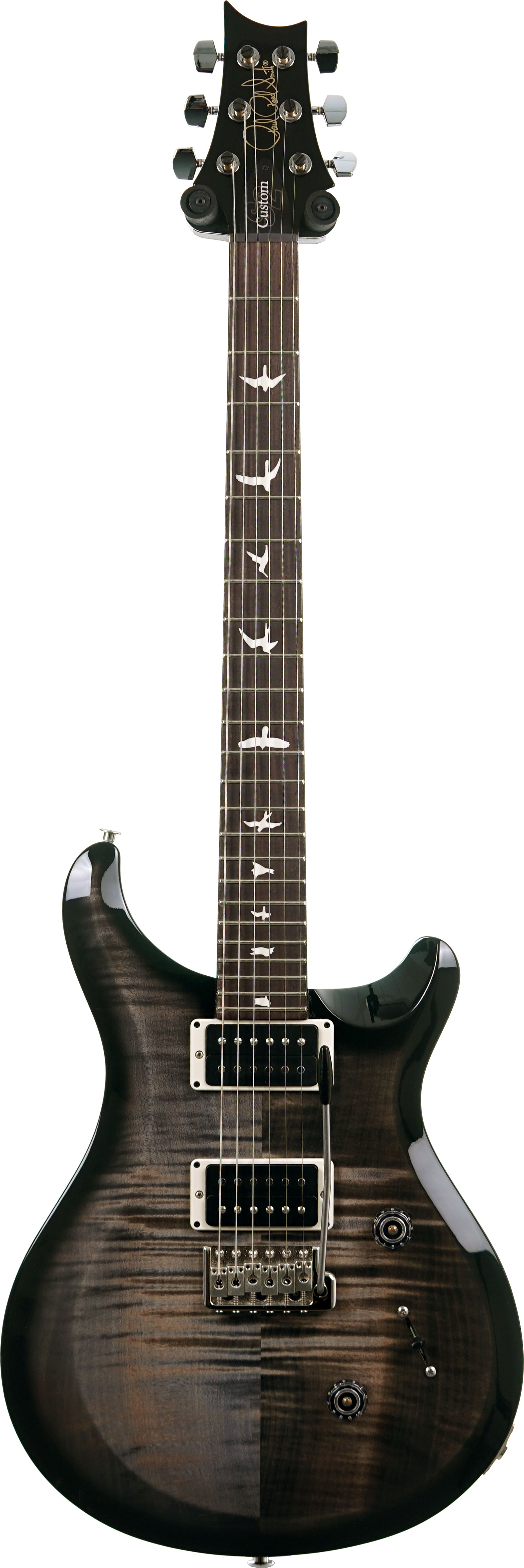 PRS S2 Custom 24 Faded Grey Black Burst #S2077595