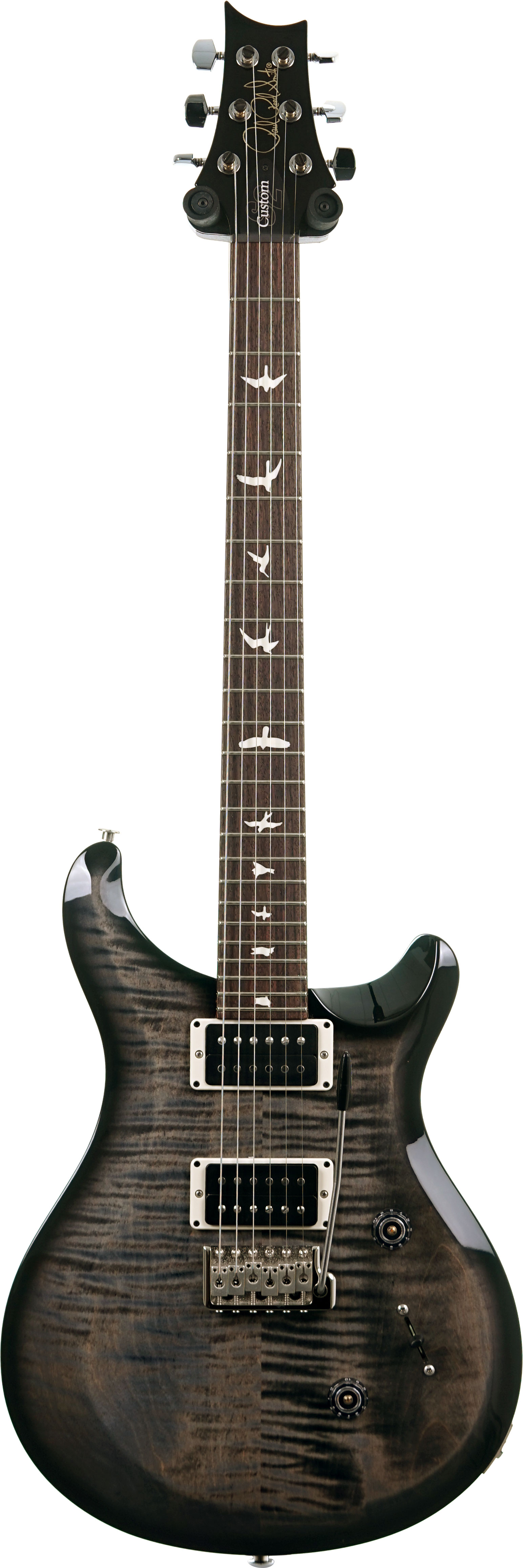 PRS S2 Custom 24 Faded Grey Black Burst #S2076724