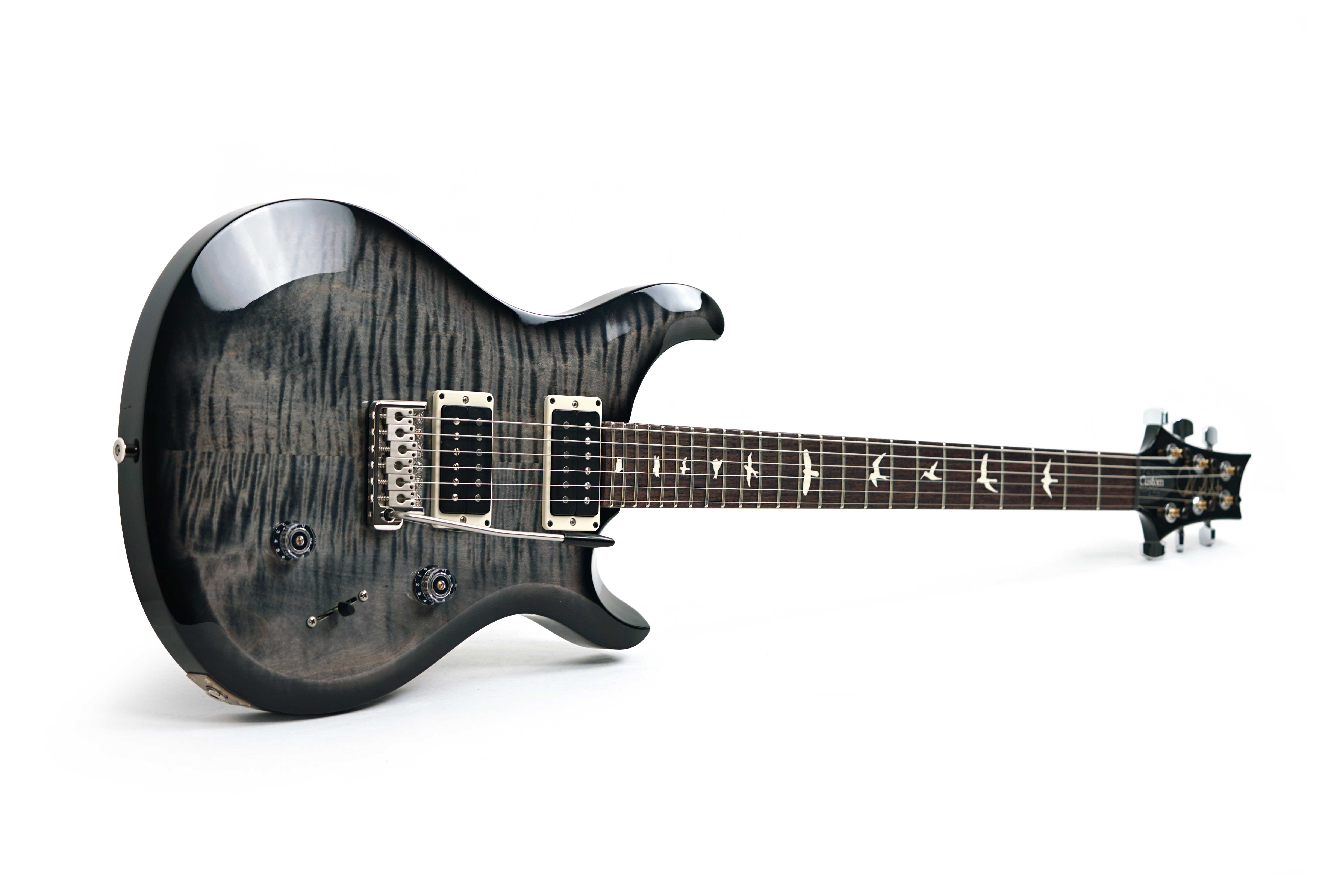PRS S2 Custom 24 Faded Grey Black Burst #S2076724