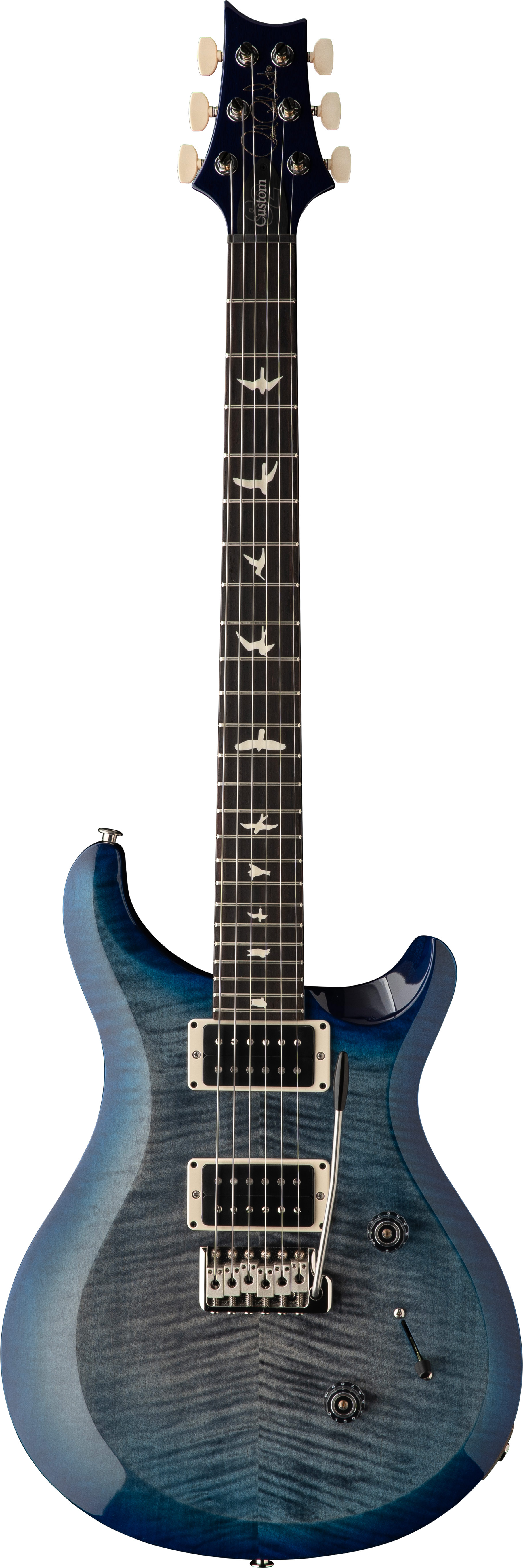 PRS S2 Custom 24 Faded Grey Black Blue Burst (2025)