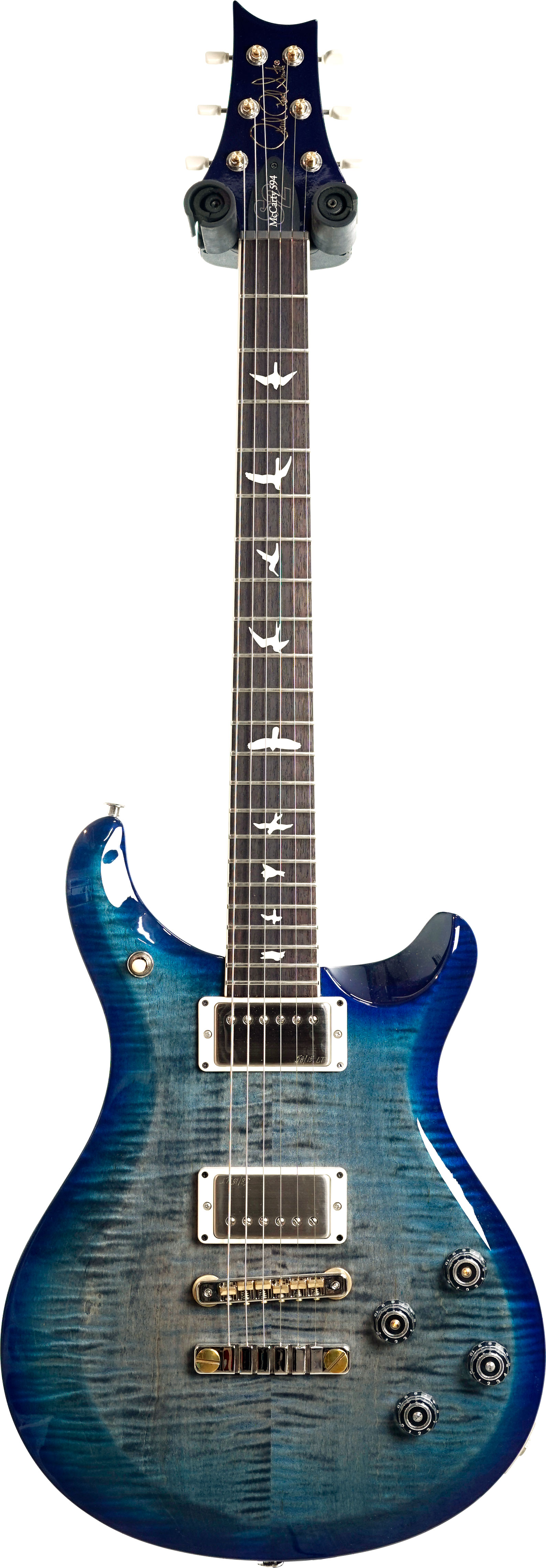 PRS S2 McCarty 594 Faded Grey Black Blue Burst (Ex-Demo) #S2073649