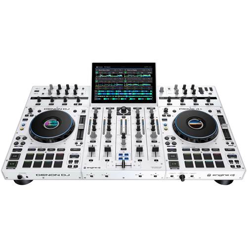 Denon DJ PRIME4+ White Standalone DJ System Denon DJ PRIME4+ White Standalone DJ System