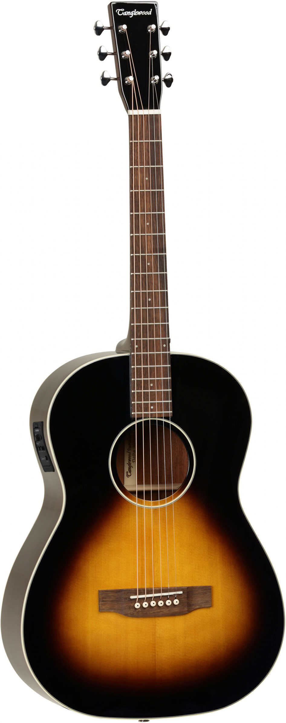 Tanglewood TW40SOVSE Electro Acoustic Mini Folk 12th Fret Vintage Sunburst Gloss