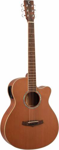 Tanglewood TSC4CE Electro Acoustic Super Folk Cutaway Cedar Mahogany Tanglewood TSC4CE Electro Acoustic Super Folk Cutaway Cedar Mahogany