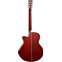 Tanglewood TW4CER Electro Acoustic Super Folk All Mahogany Red Gloss Back View