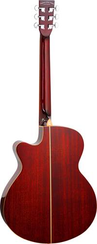 Tanglewood TW4CER Electro Acoustic Super Folk All Mahogany Red Gloss Tanglewood TW4CER Electro Acoustic Super Folk All Mahogany Red Gloss