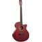 Tanglewood TW4CER Electro Acoustic Super Folk All Mahogany Red Gloss Front View
