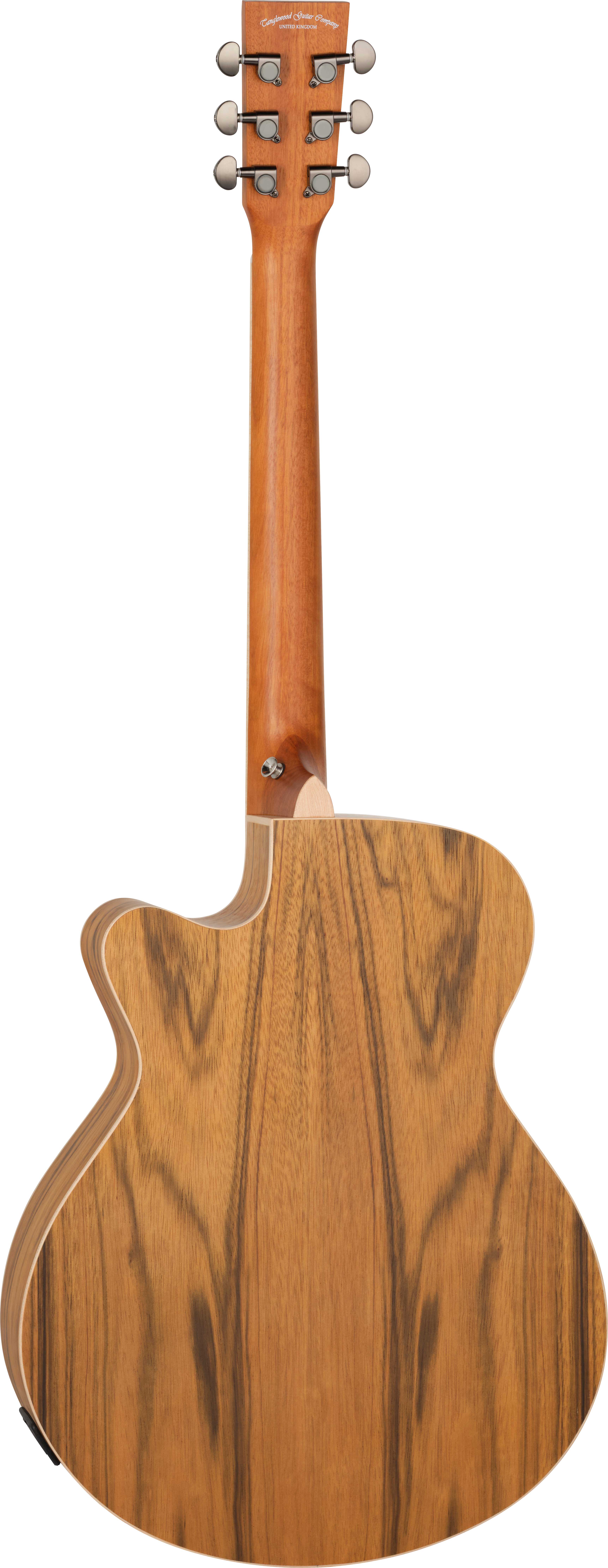 Tanglewood TRU4CEPW Electro Acoustic Super Folk Cutaway Natural