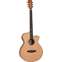 Tanglewood TRU4CEPW Electro Acoustic Super Folk Cutaway Natural Front View
