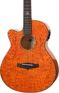 Tanglewood TA4CEHNLH Electro Acoustic Super Folk Cutaway Shoreline Amber Left Handed