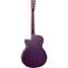 Tanglewood TA4CEPU Electro Acoustic Super Folk Cutaway Foxglove Purple Back View