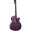 Tanglewood TA4CEPU Electro Acoustic Super Folk Cutaway Foxglove Purple Front View