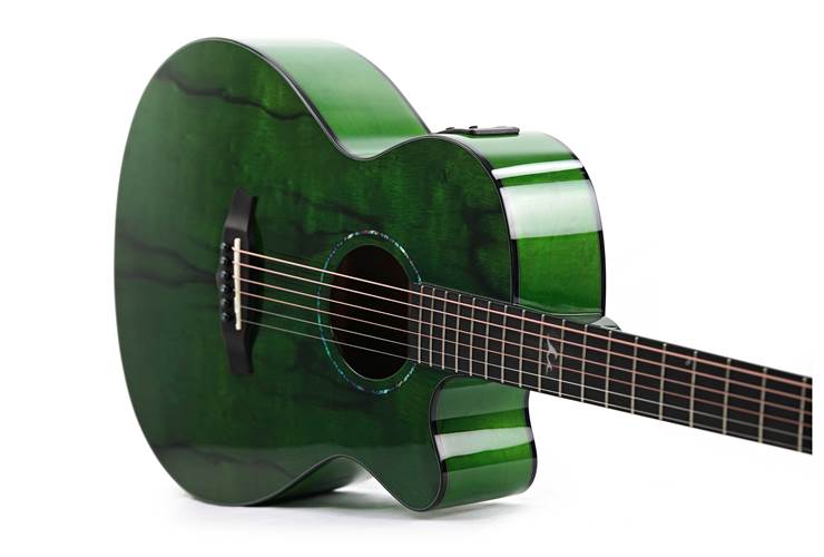 Tanglewood TA4CEGR Electro Acoustic Super Folk Cutaway Aurora Green (Ex-Demo) #MN240300577 Tanglewood TA4CEGR Electro Acoustic Super Folk Cutaway Aurora Green (Ex-Demo) #MN240300577