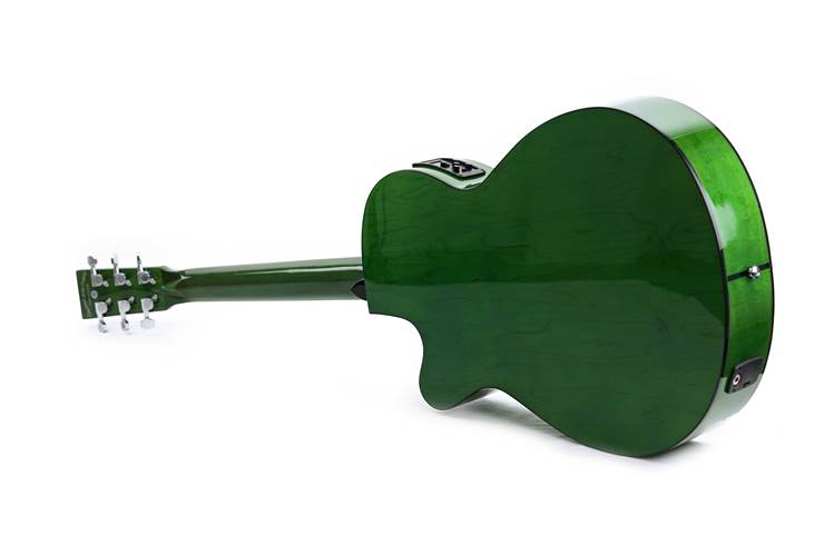 Tanglewood TA4CEGR Electro Acoustic Super Folk Cutaway Aurora Green (Ex-Demo) #MN240300577 Tanglewood TA4CEGR Electro Acoustic Super Folk Cutaway Aurora Green (Ex-Demo) #MN240300577