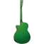 Tanglewood TA4CEGR Electro Acoustic Super Folk Cutaway Aurora Green Back View