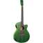 Tanglewood TA4CEGR Electro Acoustic Super Folk Cutaway Aurora Green Front View