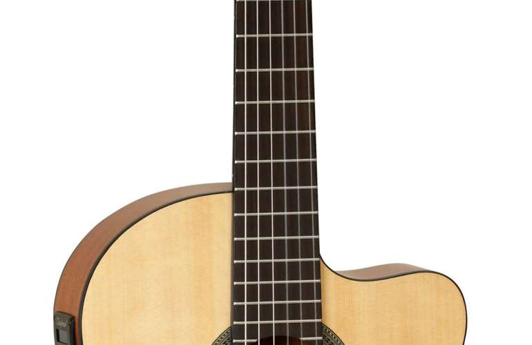 Tanglewood EMDC1 Electro Acoustic Thinline Classical Cutaway Spruce Mahogany Tanglewood EMDC1 Electro Acoustic Thinline Classical Cutaway Spruce Mahogany