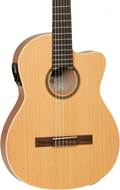 Tanglewood EMDC2 Electro Acoustic Thinline Classical Cutaway Spruce Mahogany Gloss