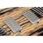 Ibanez Q Series 7 String Pale Moon Ebony Top Natural Flat QX527PE Front View