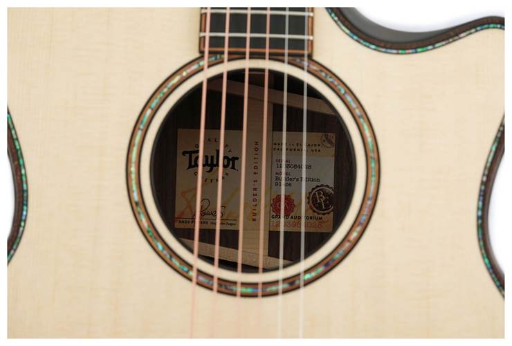 Taylor Builder's Edition 914ce Grand Auditorium Natural Taylor Builder's Edition 914ce Grand Auditorium Natural