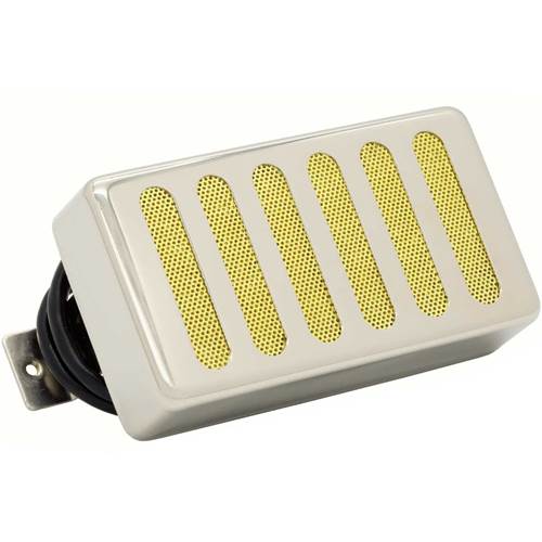Seymour Duncan SH-1B 59 Model Bridge Raw Nickel Radiator Gold Mesh Humbucker Pickup Seymour Duncan SH-1B 59 Model Bridge Raw Nickel Radiator Gold Mesh Humbucker Pickup