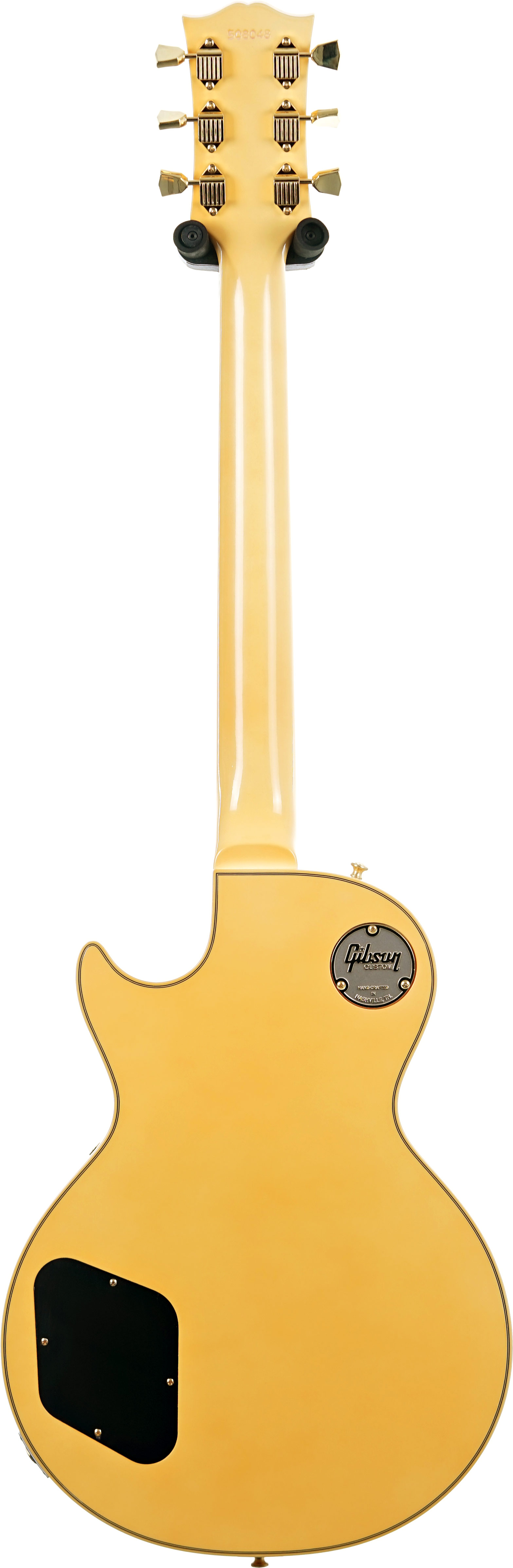 Gibson Custom Shop Made 2 Measure 1968 Les Paul Custom Heavy Antique White VOS Gold Hardware #508048