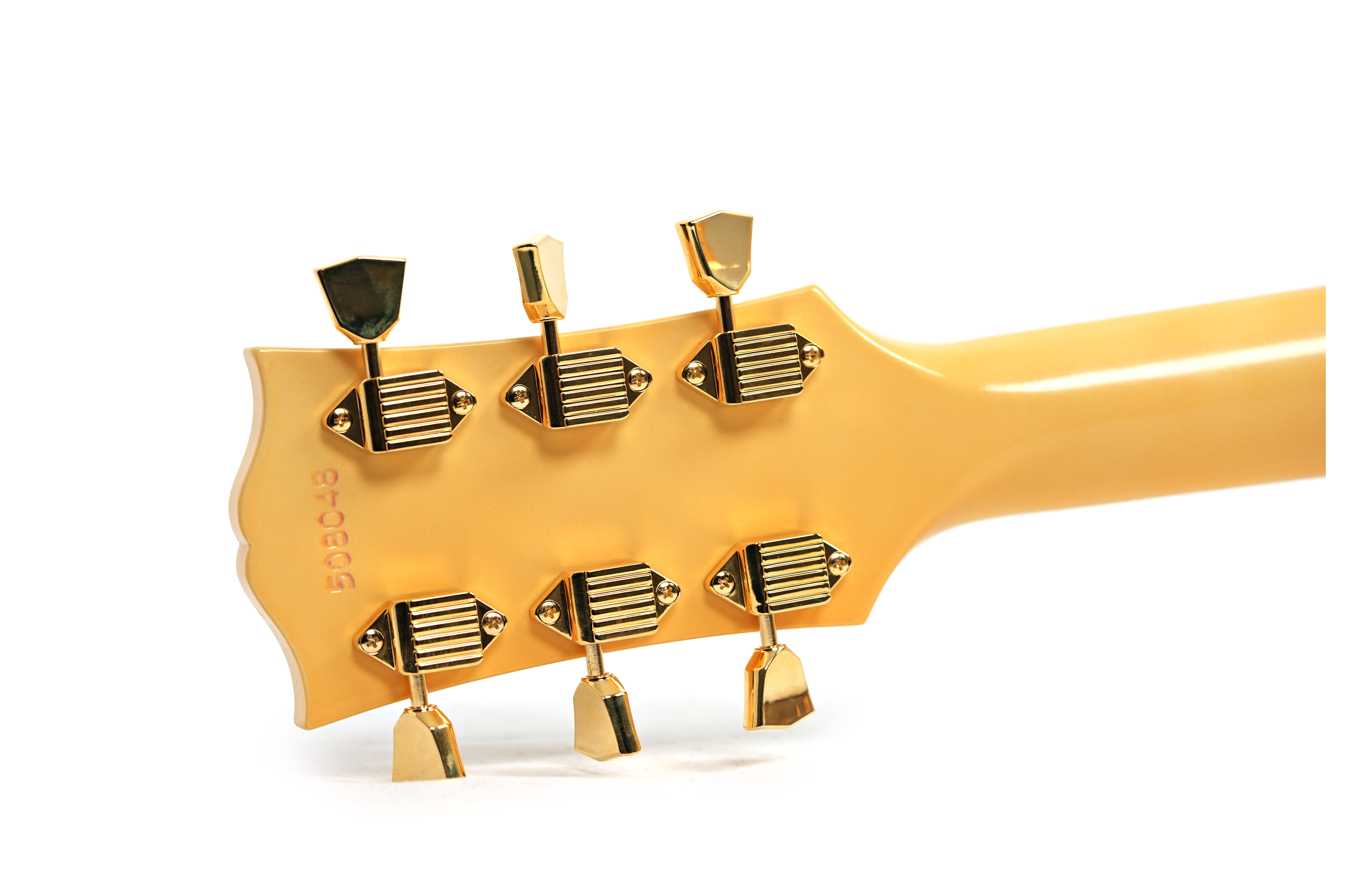 Gibson Custom Shop Made 2 Measure 1968 Les Paul Custom Heavy Antique White VOS Gold Hardware #508048