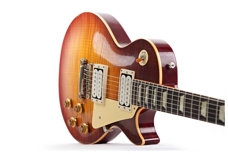 Gibson Custom Shop Made 2 Measure 1959 Les Paul Standard Double White Royal Teaburst Murphy Lab Light Aged #943765 Gibson Custom Shop Made 2 Measure 1959 Les Paul Standard Double White Royal Teaburst Murphy Lab Light Aged #943765