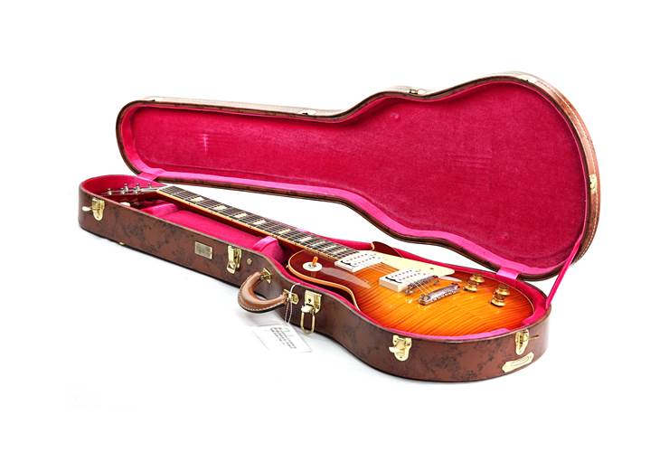 Gibson Custom Shop Made 2 Measure 1959 Les Paul Standard Double White Royal Teaburst Murphy Lab Light Aged #943765 Gibson Custom Shop Made 2 Measure 1959 Les Paul Standard Double White Royal Teaburst Murphy Lab Light Aged #943765