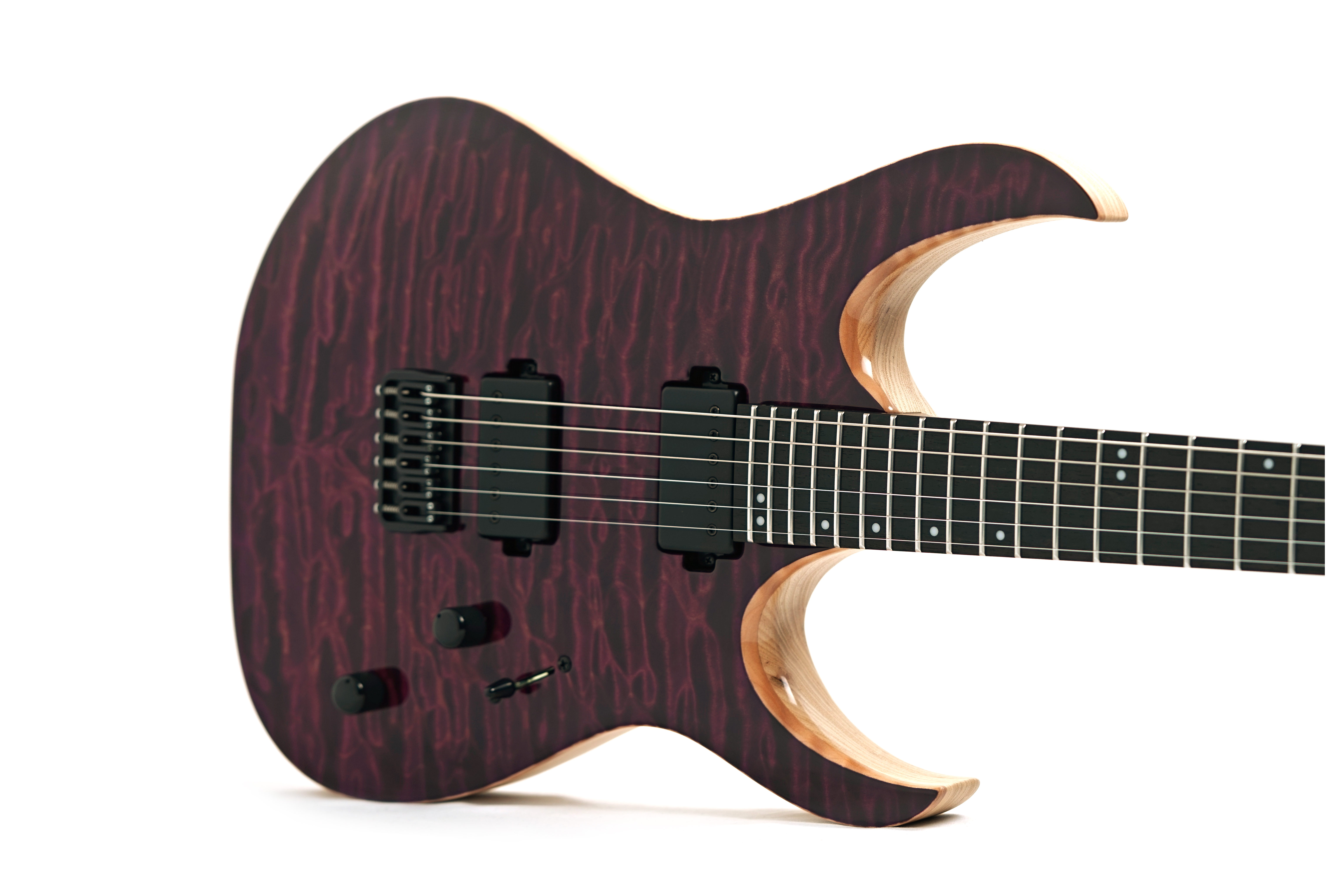 Mayones Duvell Elite 6 5A Quilted Maple Infinite Purple Gloss #DF2504999