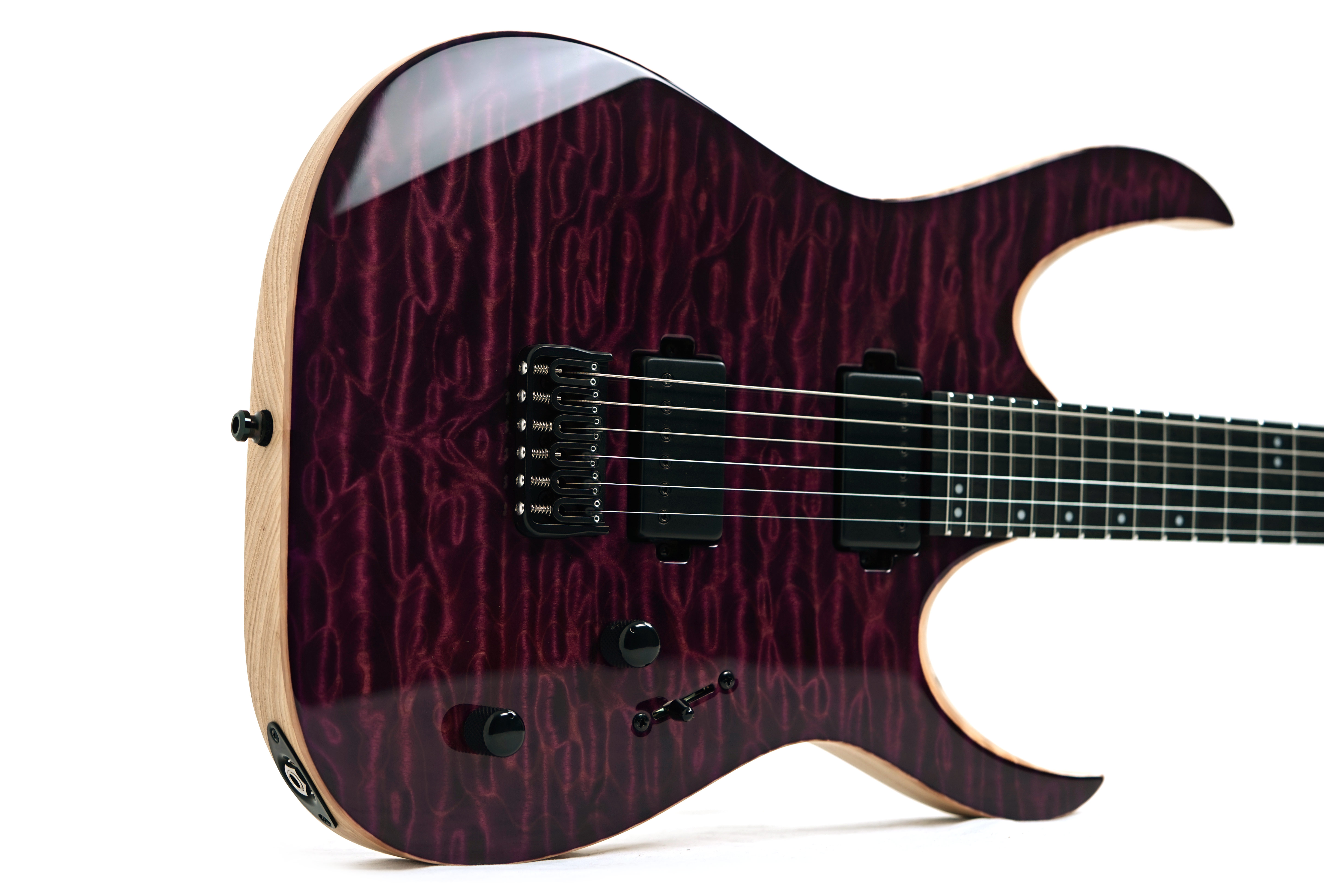 Mayones Duvell Elite 6 5A Quilted Maple Infinite Purple Gloss #DF2504999