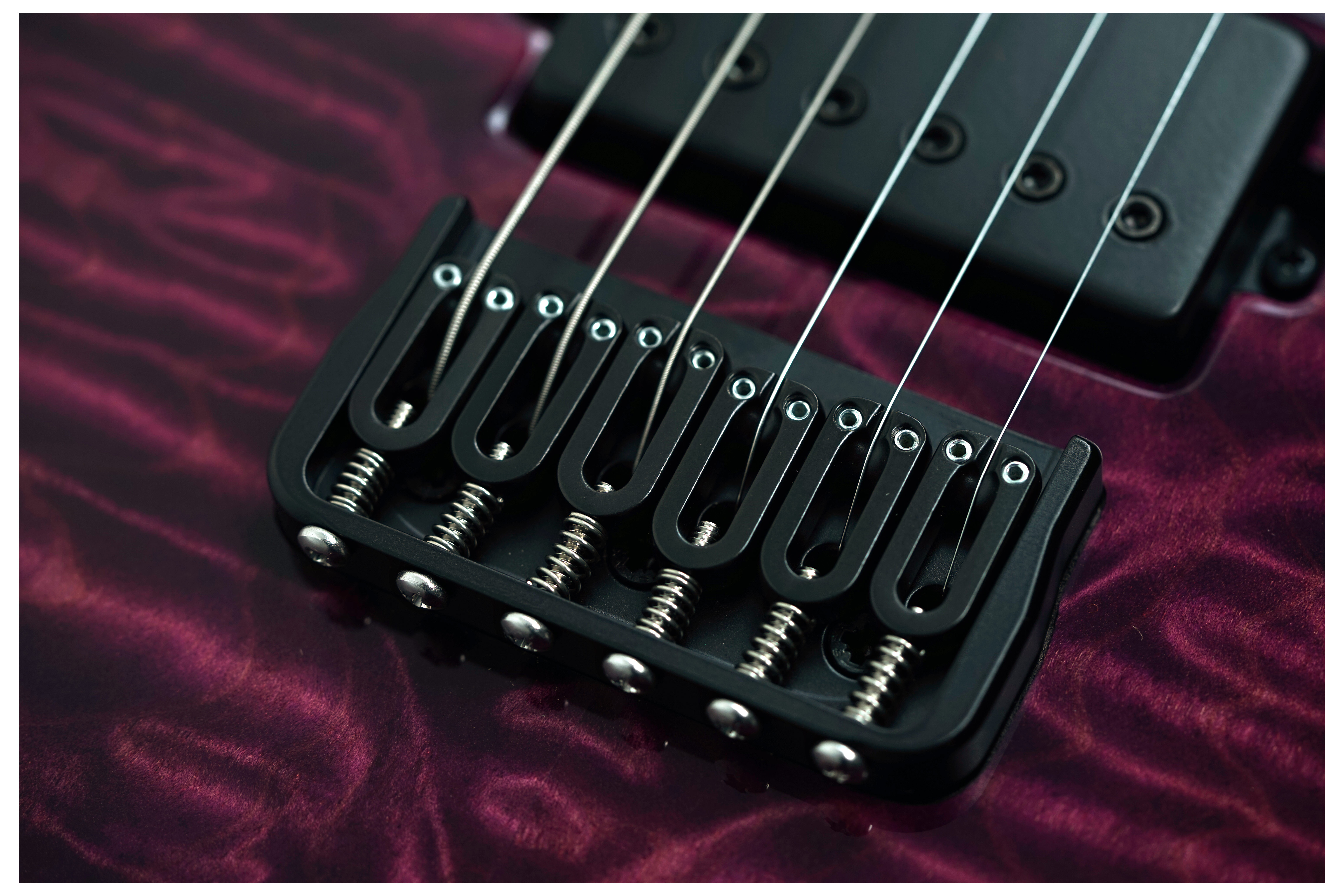 Mayones Duvell Elite 6 5A Quilted Maple Infinite Purple Gloss #DF2504999