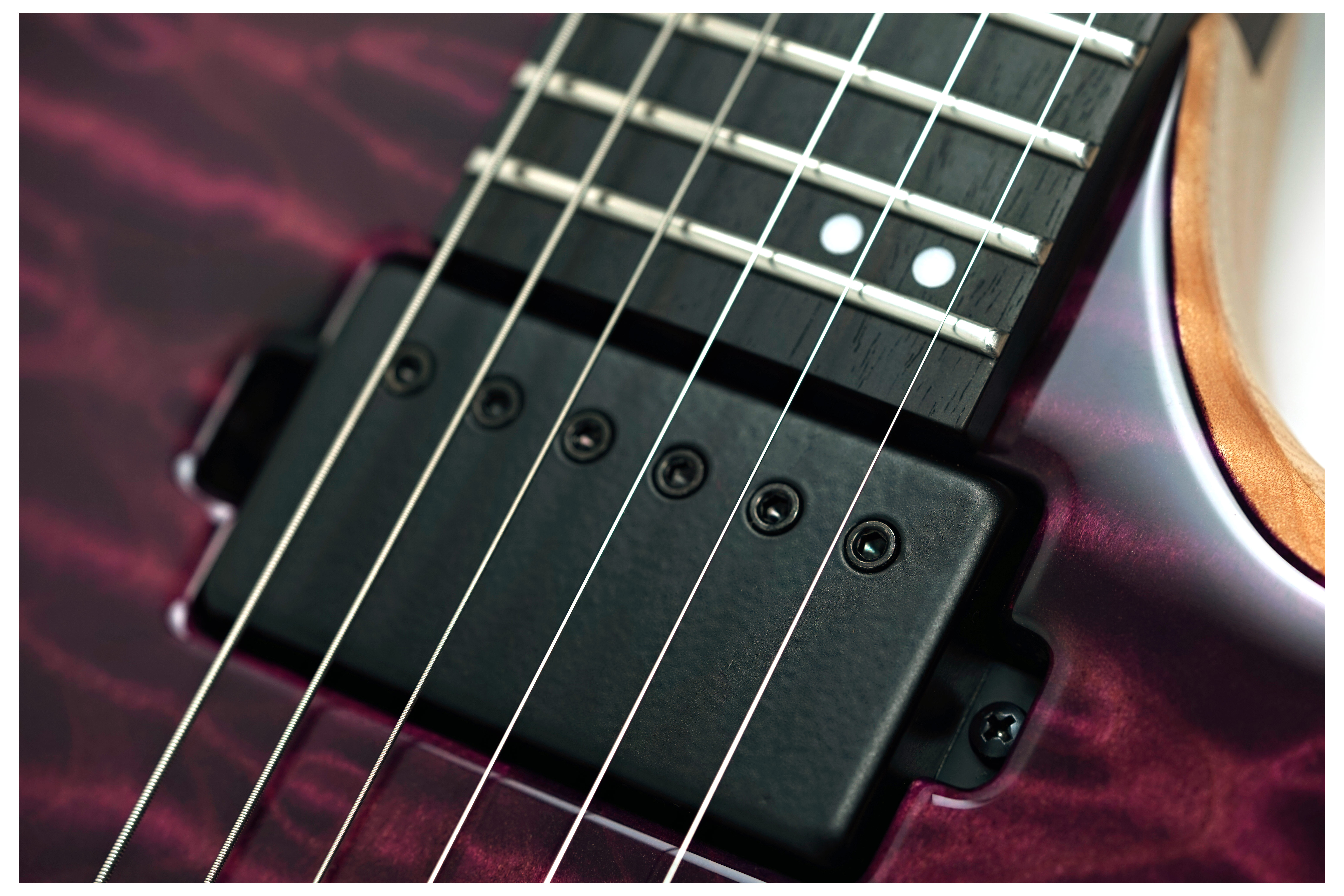 Mayones Duvell Elite 6 5A Quilted Maple Infinite Purple Gloss #DF2504999