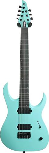 Mayones Duvell Elite 7 Monolith Vintage Foam Green Satin #DF2502979 Mayones Duvell Elite 7 Monolith Vintage Foam Green Satin #DF2502979