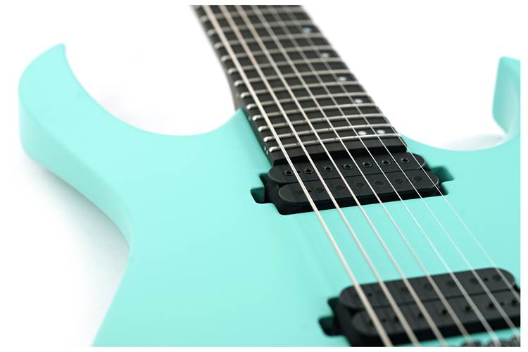 Mayones Duvell Elite 7 Monolith Vintage Foam Green Satin #DF2502979 Mayones Duvell Elite 7 Monolith Vintage Foam Green Satin #DF2502979