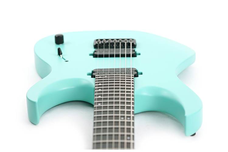 Mayones Duvell Elite 7 Monolith Vintage Foam Green Satin #DF2502979 Mayones Duvell Elite 7 Monolith Vintage Foam Green Satin #DF2502979
