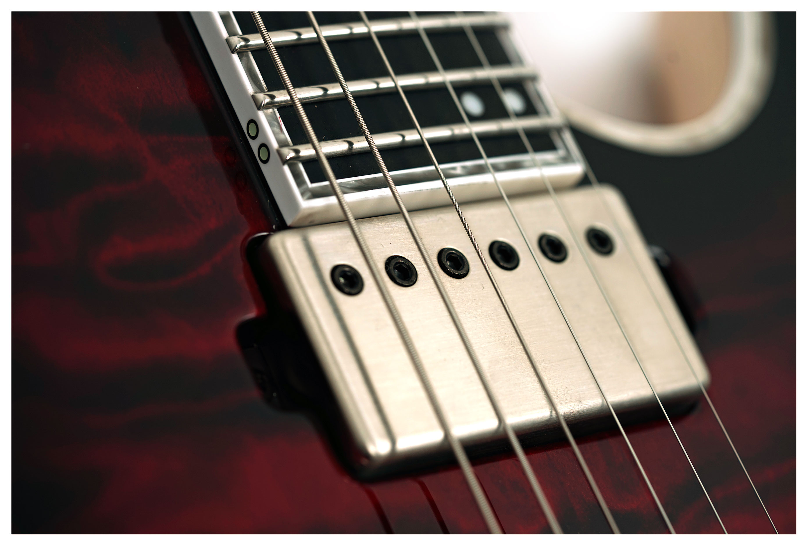 Mayones Regius V24 6, 5A Quilted Maple, Trans Red Burst Gloss #RP2606441
