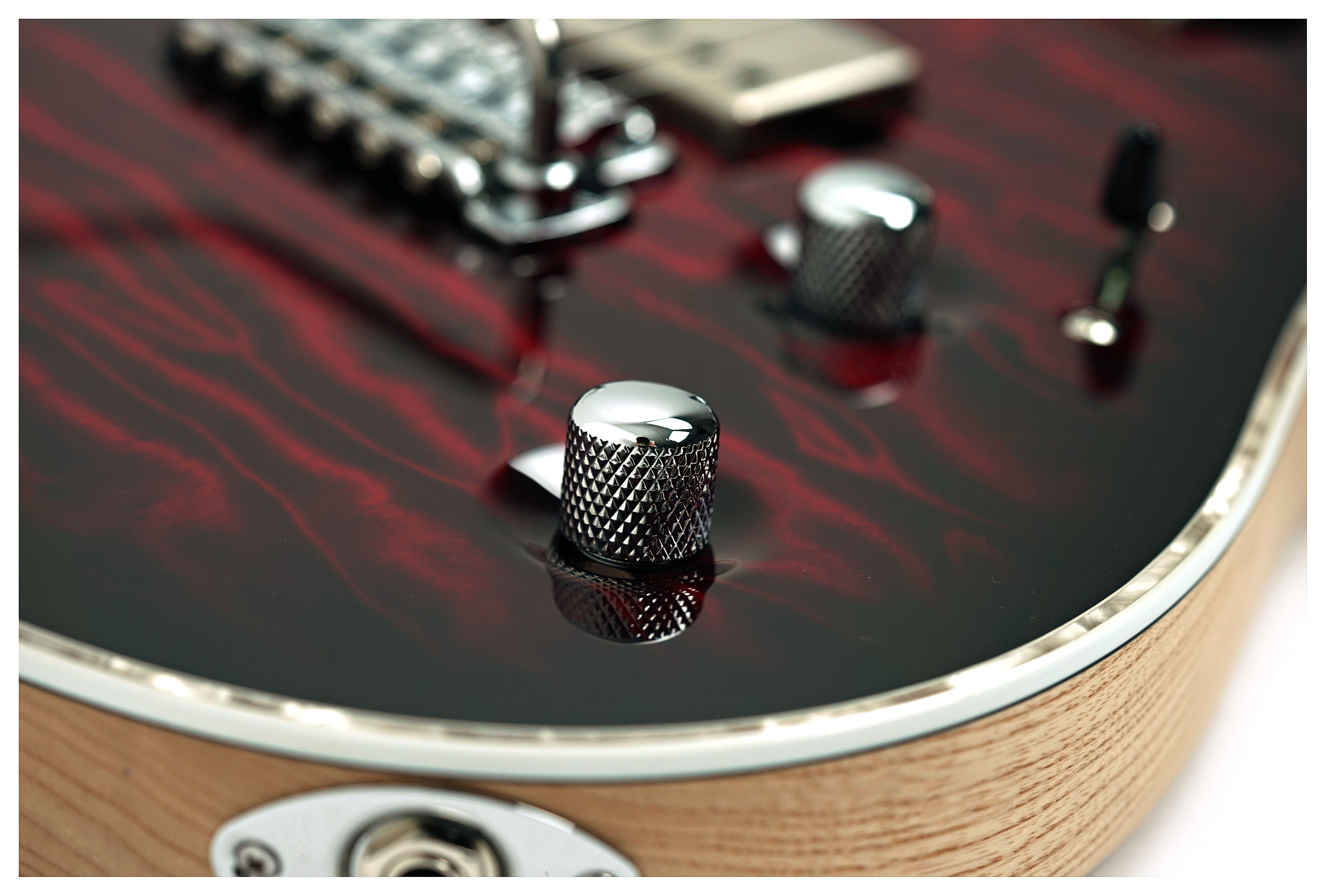Mayones Regius V24 6, 5A Quilted Maple, Trans Red Burst Gloss #RP2606441