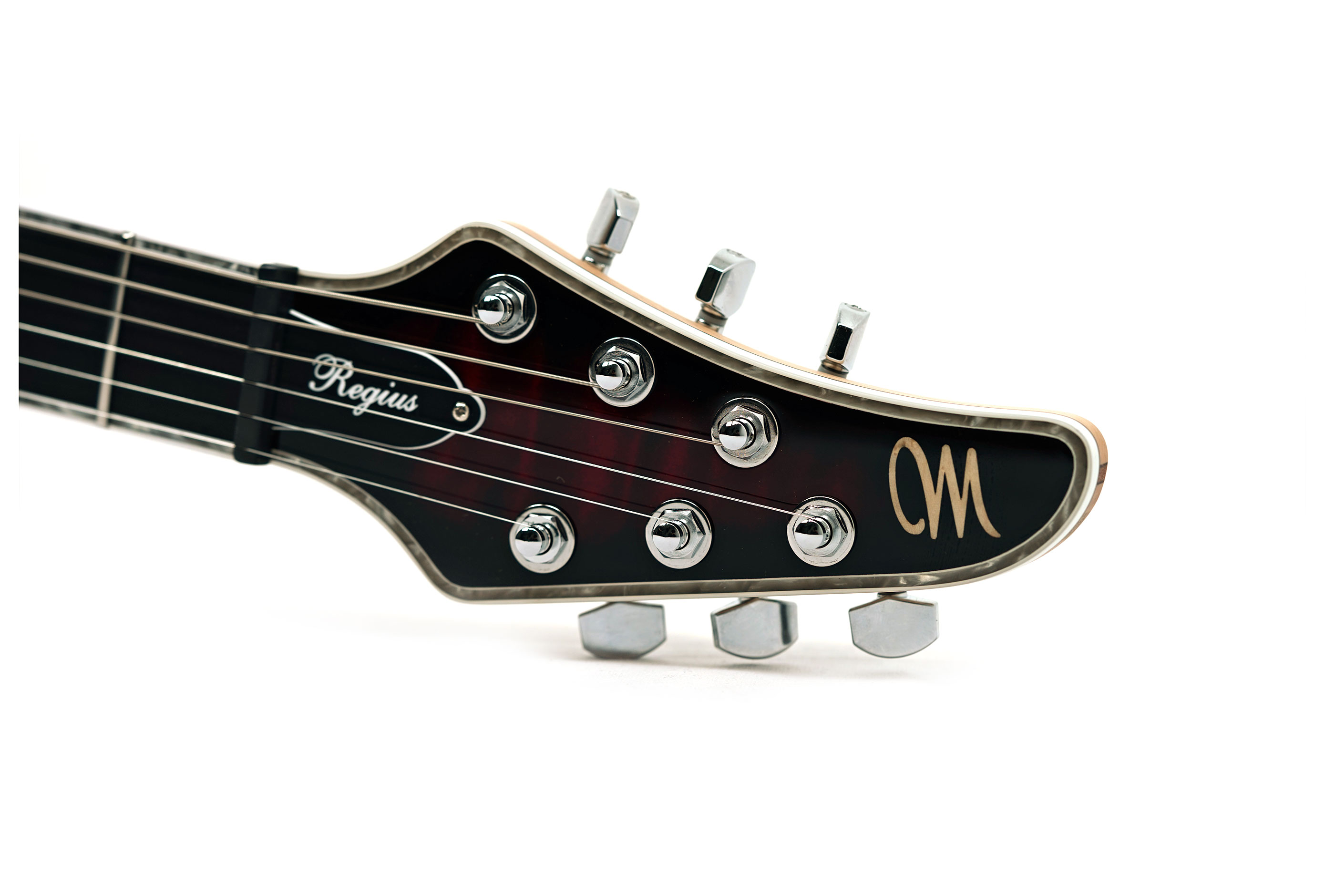 Mayones Regius V24 6, 5A Quilted Maple, Trans Red Burst Gloss #RP2606441