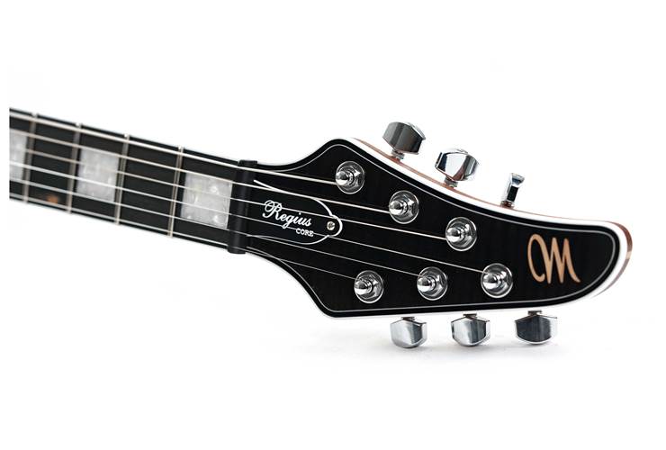 Mayones Regius Core 6, 4A Flamed Maple Trans Black Gloss Fluence Modern #RF2503067 Mayones Regius Core 6, 4A Flamed Maple Trans Black Gloss Fluence Modern #RF2503067