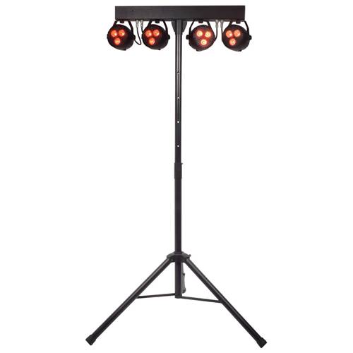 QTX Recharge Performer LED PAR Bar with Tripod QTX Recharge Performer LED PAR Bar with Tripod