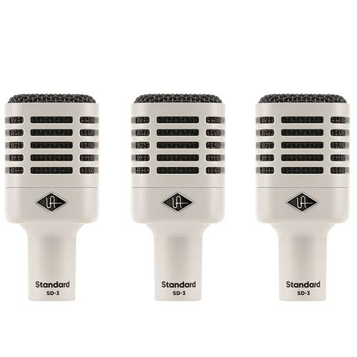 Universal Audio SD-3 (3 PACK) Dynamic Microphone with Hemisphere Modeling