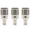 Universal Audio SD-3 (3 PACK) Dynamic Microphone with Hemisphere Modeling Front View