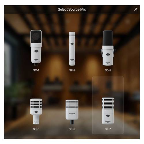 Universal Audio SD-7 Dynamic Microphone with Hemisphere Modeling Universal Audio SD-7 Dynamic Microphone with Hemisphere Modeling