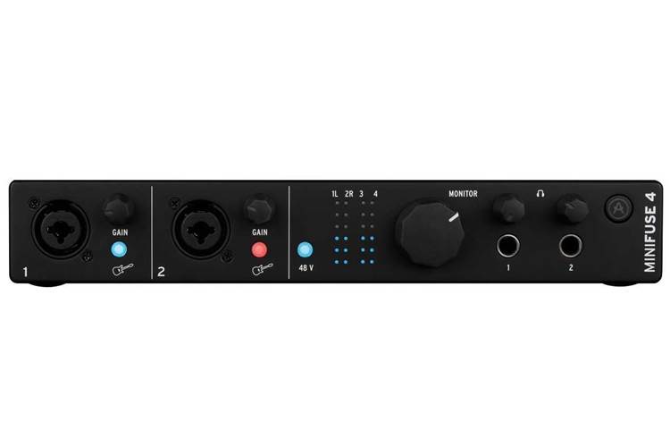 Arturia Minifuse 4 Black USB Audio Interface Arturia Minifuse 4 Black USB Audio Interface