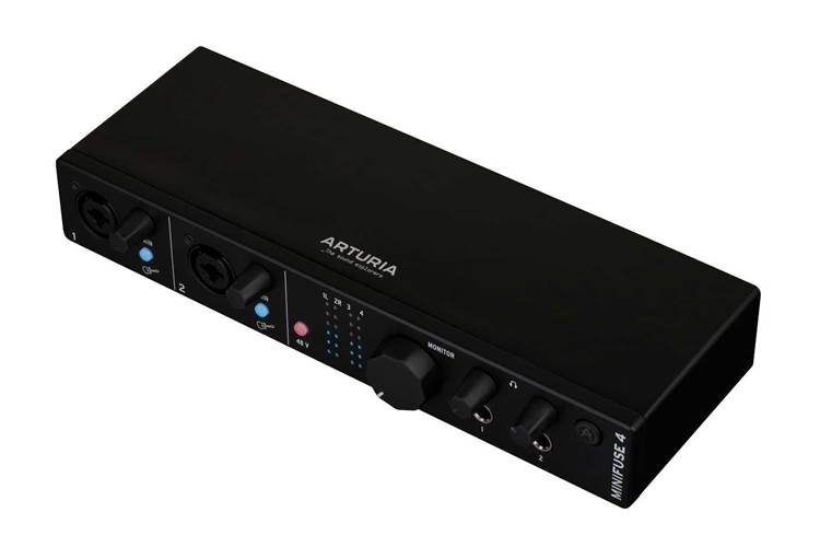 Arturia Minifuse 4 Black USB Audio Interface Arturia Minifuse 4 Black USB Audio Interface
