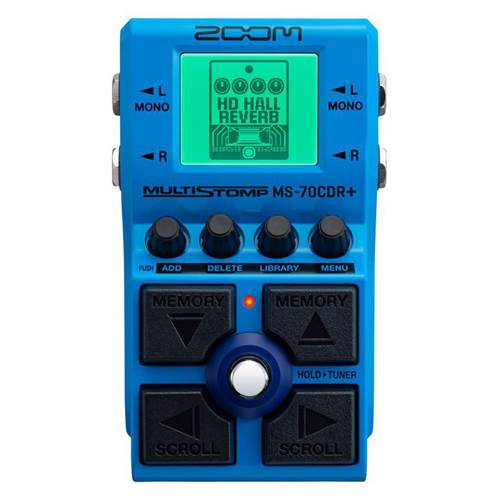Zoom MS-70CDR+ Multistomp Chorus/Delay/Reverb Pedal Zoom MS-70CDR+ Multistomp Chorus/Delay/Reverb Pedal