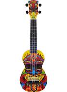 Mahalo 2211TK Soprano Ukulele Art Series Tiki
