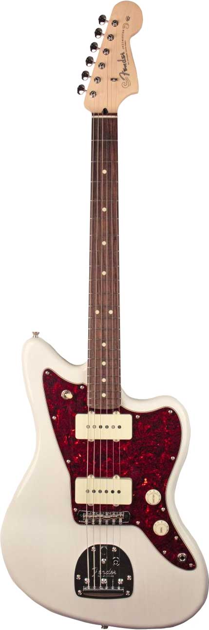 Fender Japan Hybrid II Jazzmaster Rosewood Fingerboard White 